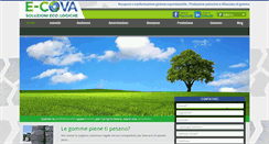 Desktop Screenshot of e-cova.it